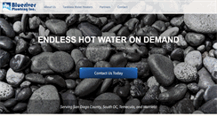 Desktop Screenshot of blueriverplumbing.com
